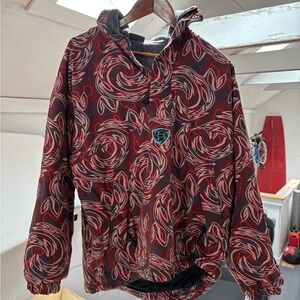 O'Neill Red and Purple Ski Jacket